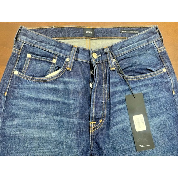 Edwin Jeans Men 30 Walker Classic Straight Button Fly Walker MADE N USA $228 NWT - Picture 2 of 8